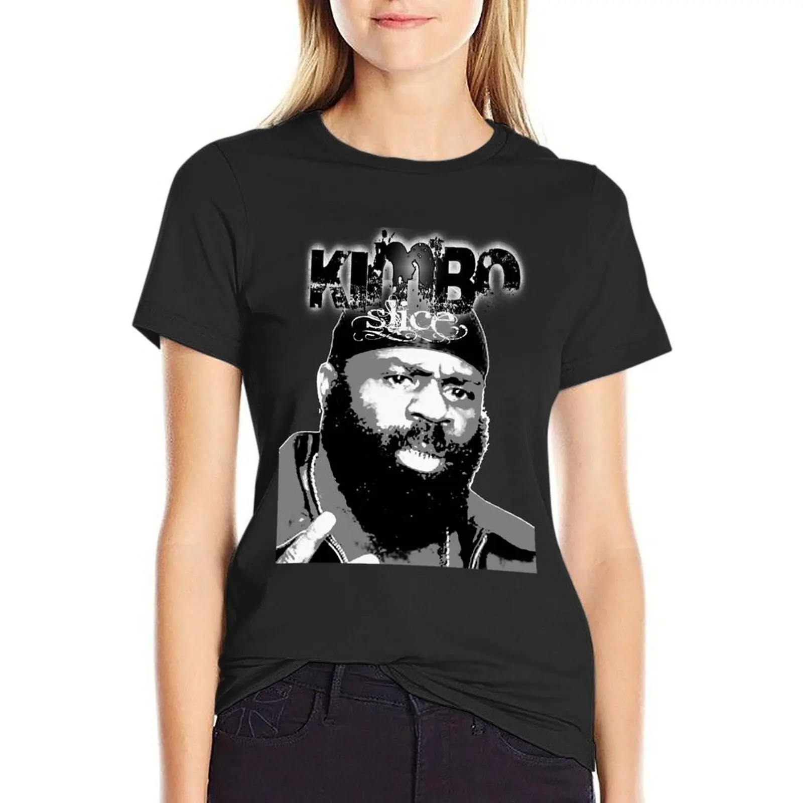 Kimbo Slice T-Shirt Top Lady Clothes Top Donna