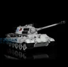 1/16 HENG LONG Snow 7.0 Plastic German King Tiger RTR RC Tank 3888A 360° Turret TH17547-SMT4 4