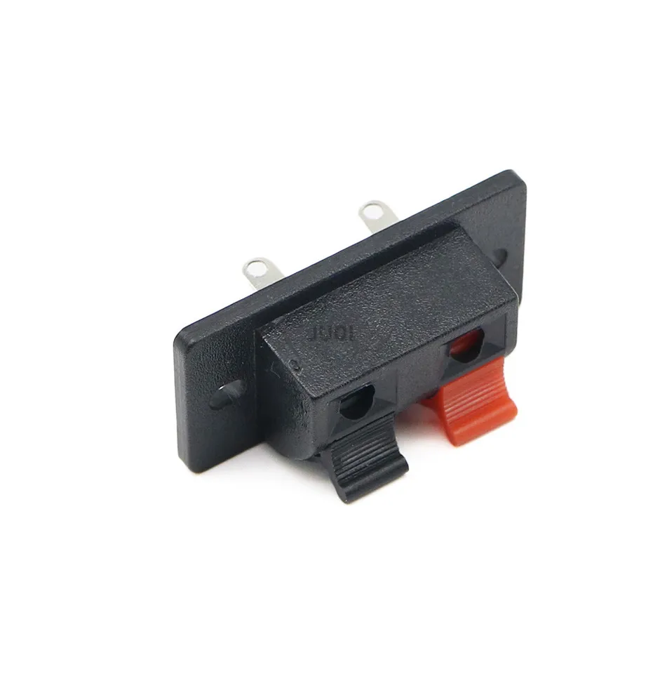 2 x 4 liaison haut-parleur de poste terinal test socket banane noir 2 x 4 liaison haut-parleur de poste terinal test socket banane noir