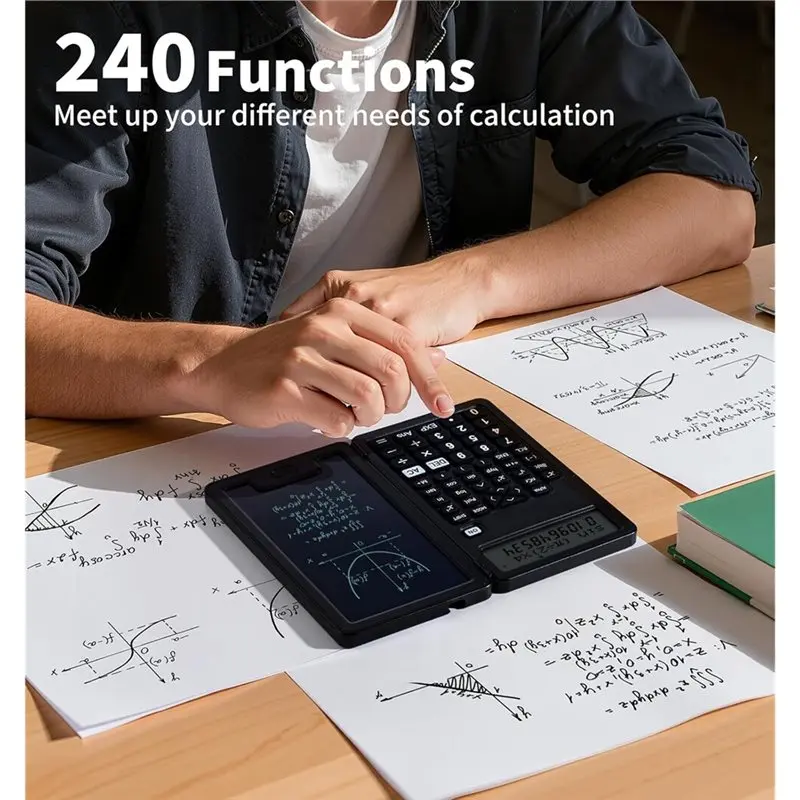 L19-데스크탑 과학용 계산기, 240가지 계산 기능, 중고등학생용