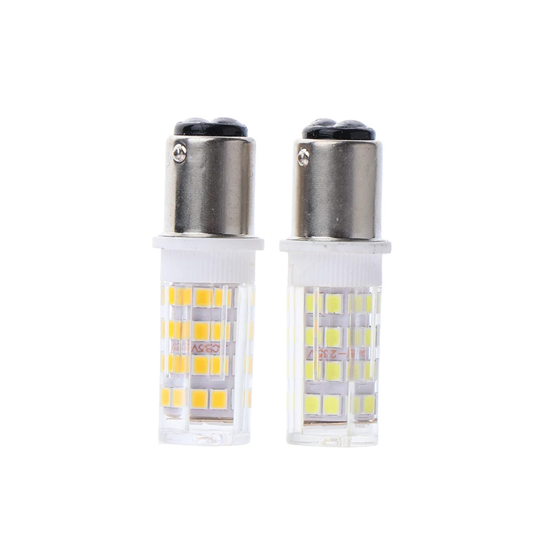 1Pc 220V BA15D 에너지 절약 옥수수 전구 크리스탈 램프 5W Led 조명 조명 재봉틀/보트/인테리어에 적합 높은 밝기