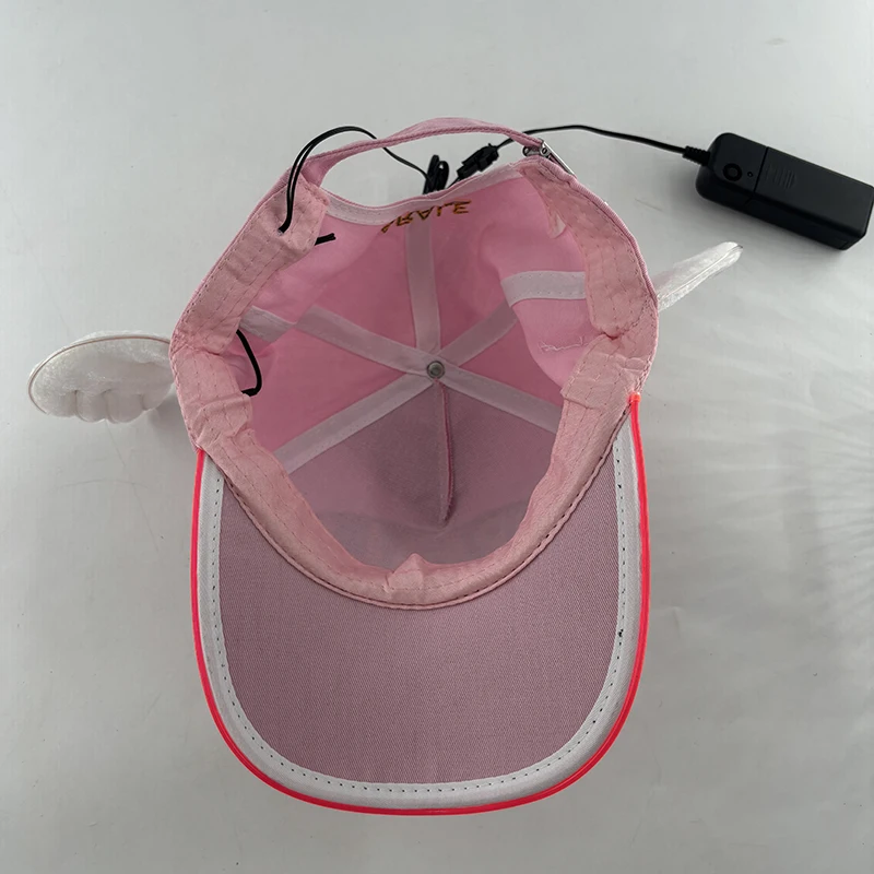 Baseball caps cosplay hat cosplay prop accessories for Girls Ladies Kid Birthday Halloween Christmas LED Baseball
