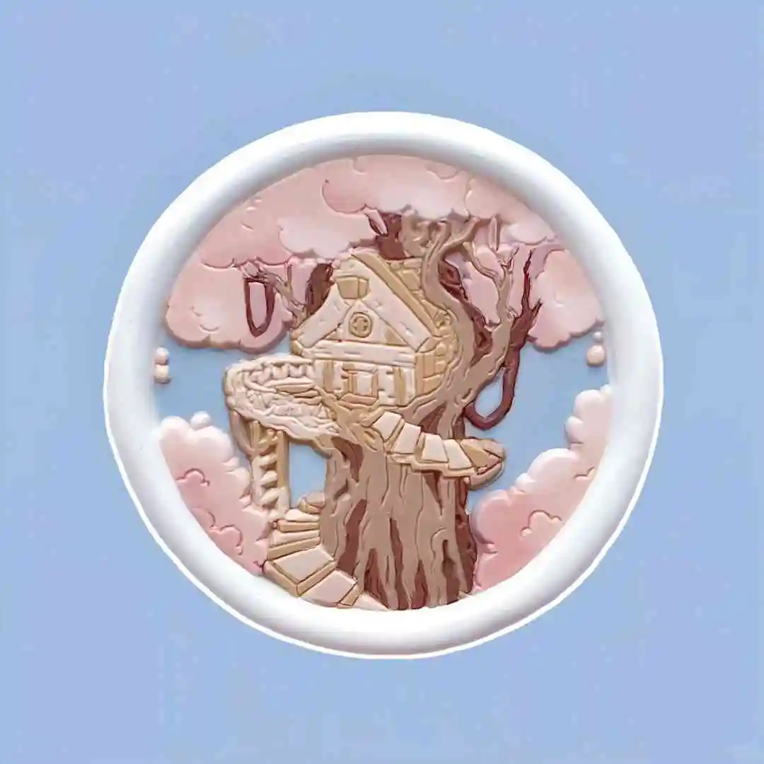 Fire Seal Seal Head Stamp Fine Carving Lucky Starpick Snail Bread Cabinet Cotton Lamb Copperhead Hand-Stamped Diy Envelope Toy
