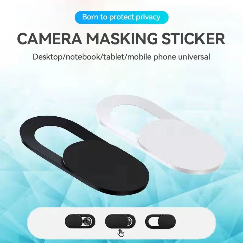 Copertura Universale Per Webcam Otturatore Magnete Slider Anti Spy Camera Coverlens Privacy Sticker Per Ipad Web Laptop Pc Camera Phone