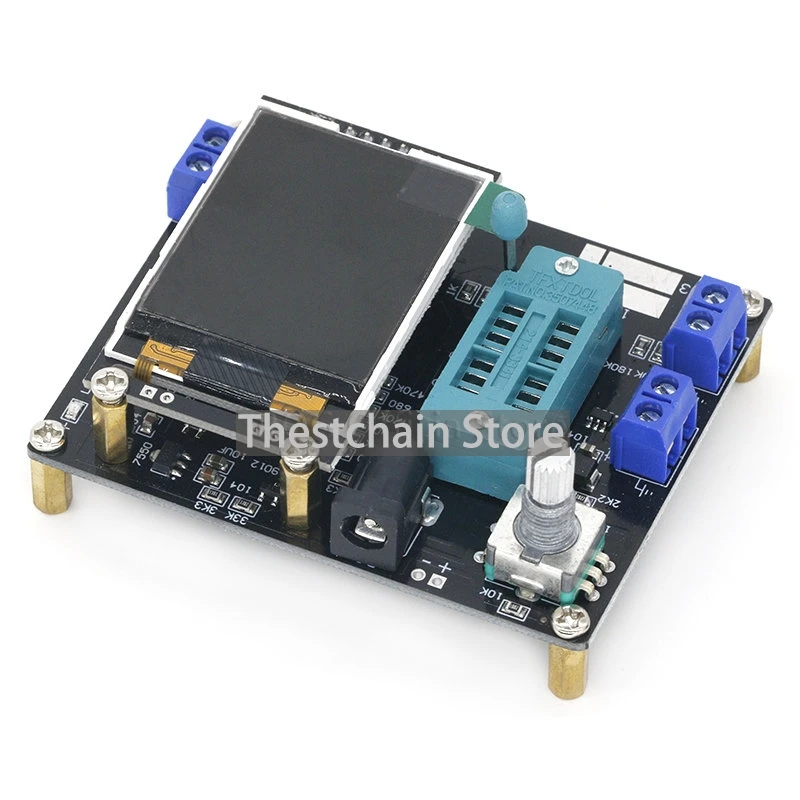 

New Version GM328A Transistor Tester Diode Capacitance ESR Voltage Frequency Meter PWM Square Wave Signal Generator Soldering