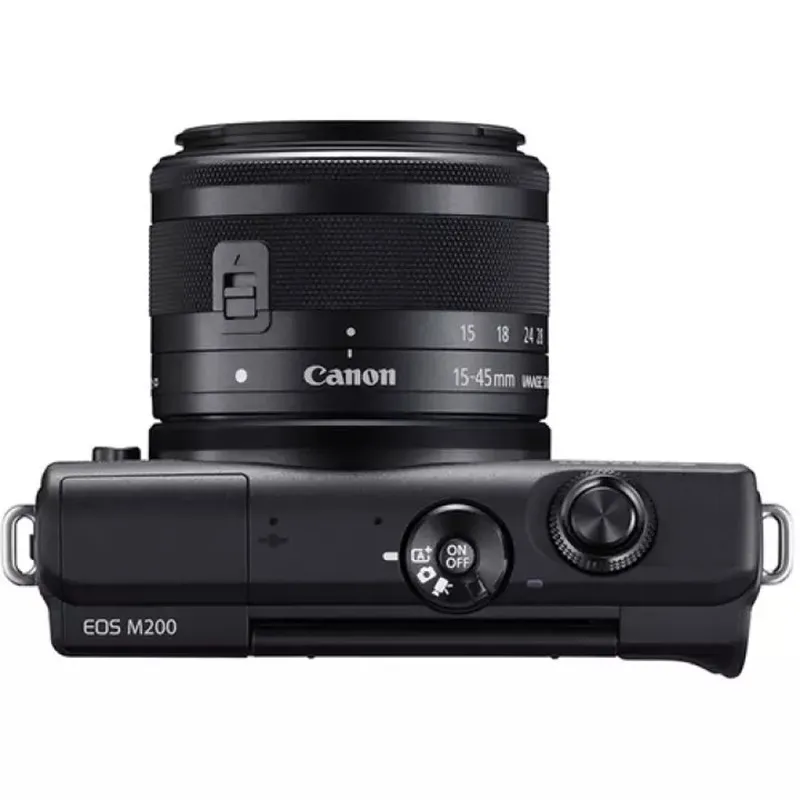 Canon EOS M200 Mirrorless Digital Camera With EF-M 15-45mm IS STM Lens Compact Camera Professional Photography Original