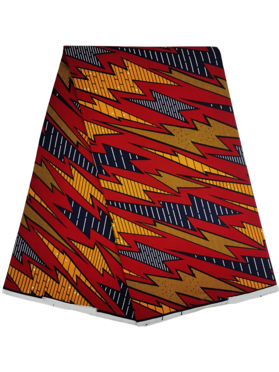 Authentic Wax Print Fabric African Dress Material 100% Cotton, 6 Yards