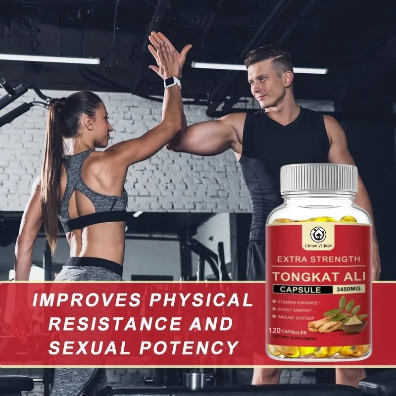 Global Village Plant Extract Capsule For Male Immune Increase Relieve Fatigue Emotional ,stimulating ,desire & Energy Support