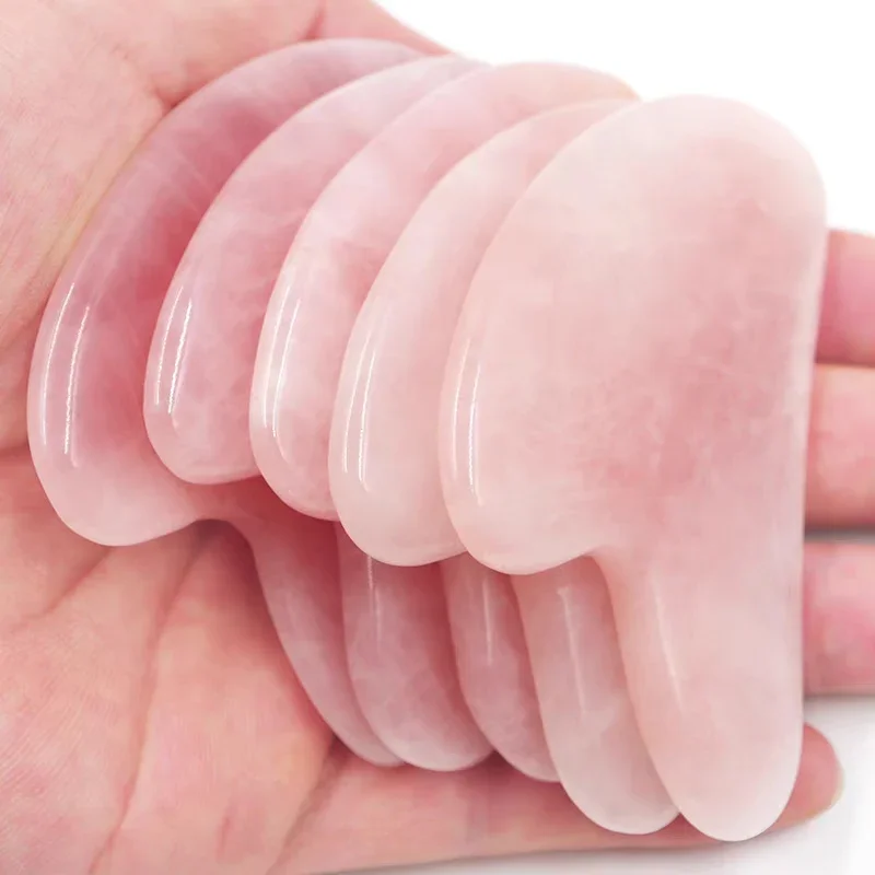 Natural Stone GuaSha Jade Facial Beauty Tool for Skin Care
