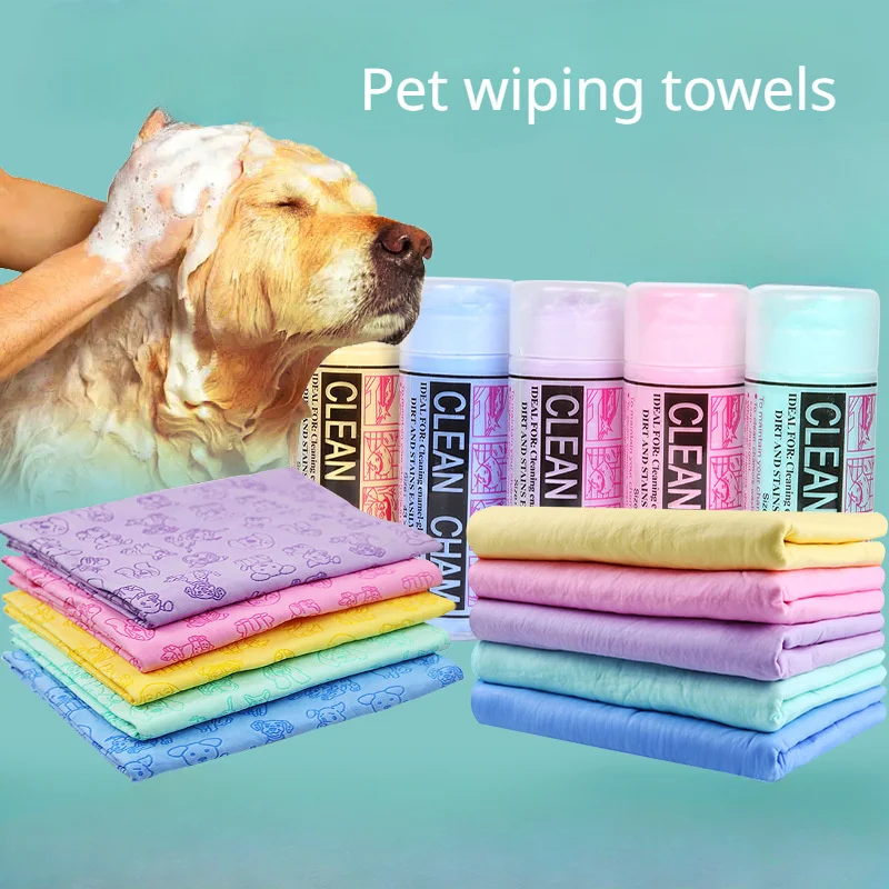 Pet Cleaning Towel Multi-purpose Car Wash Dishwashing Cloth Super Absorbent Skin Friendly Durable