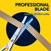 1Pcs Nose Facial Hair Small Mini Scissor Rounded Tip Stainless Steel Trimmer For Eyebrows Eyelashes Beard Trimming Grooming 4