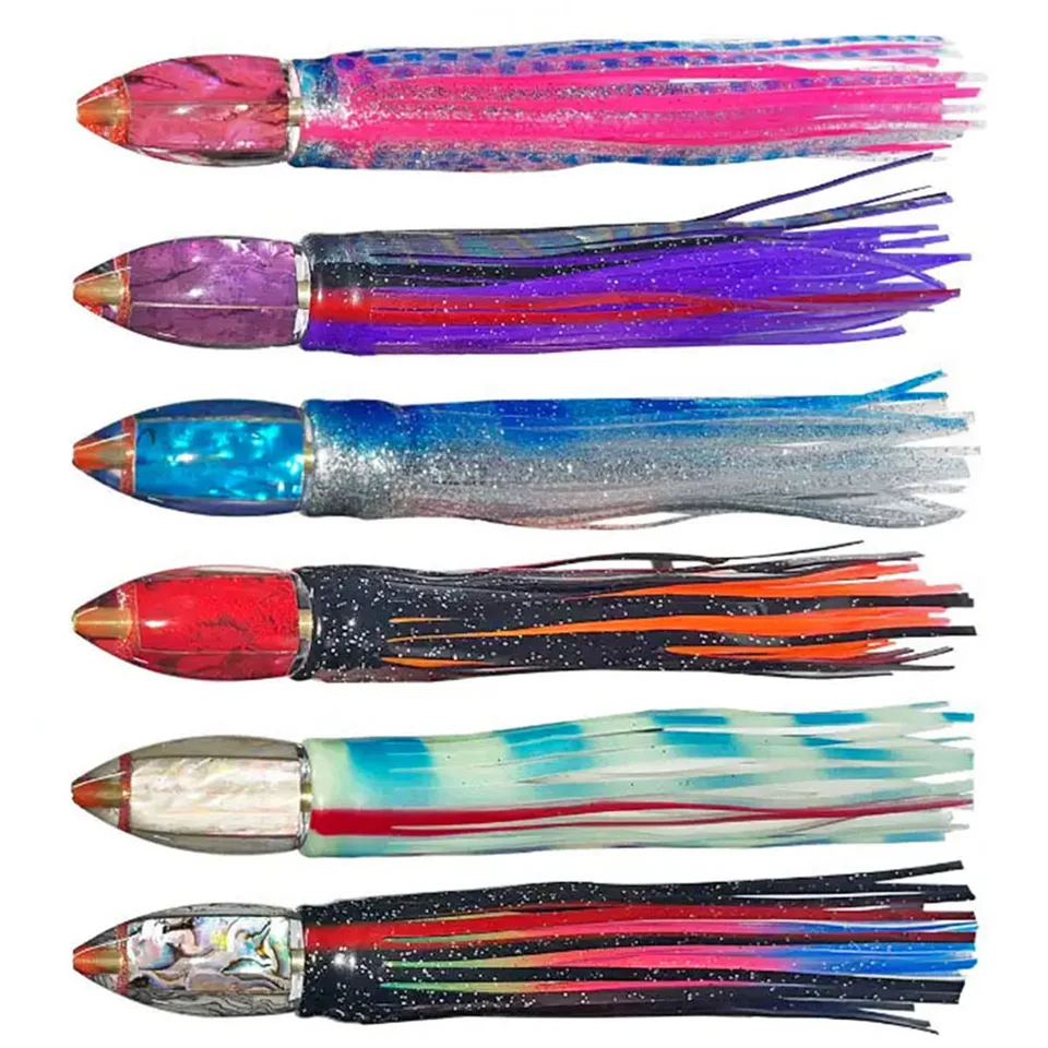 Esca Da Traino A Catena (Skirted Lure) Per Pesca D'altura - Tonno, Mahi