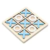 Montessori Play Game Wooden Toy Mini Chess Interaction Puzzle Training Brain Learing Early Educational Toys For Children Kids 5