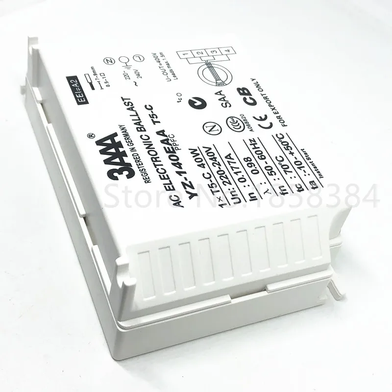 전자식 안정기 YZ-155EAA YZ-140EAA YZ-160EAA YZ-132EAA 3AAA AC 220-230V T5 링 램프용 형광등 표준 리액터