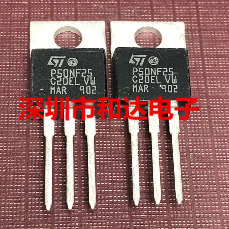 

5 шт.-10 шт. P50NF25 STP50NF25 TO-220 250V 45A оригинальный запас Новинка