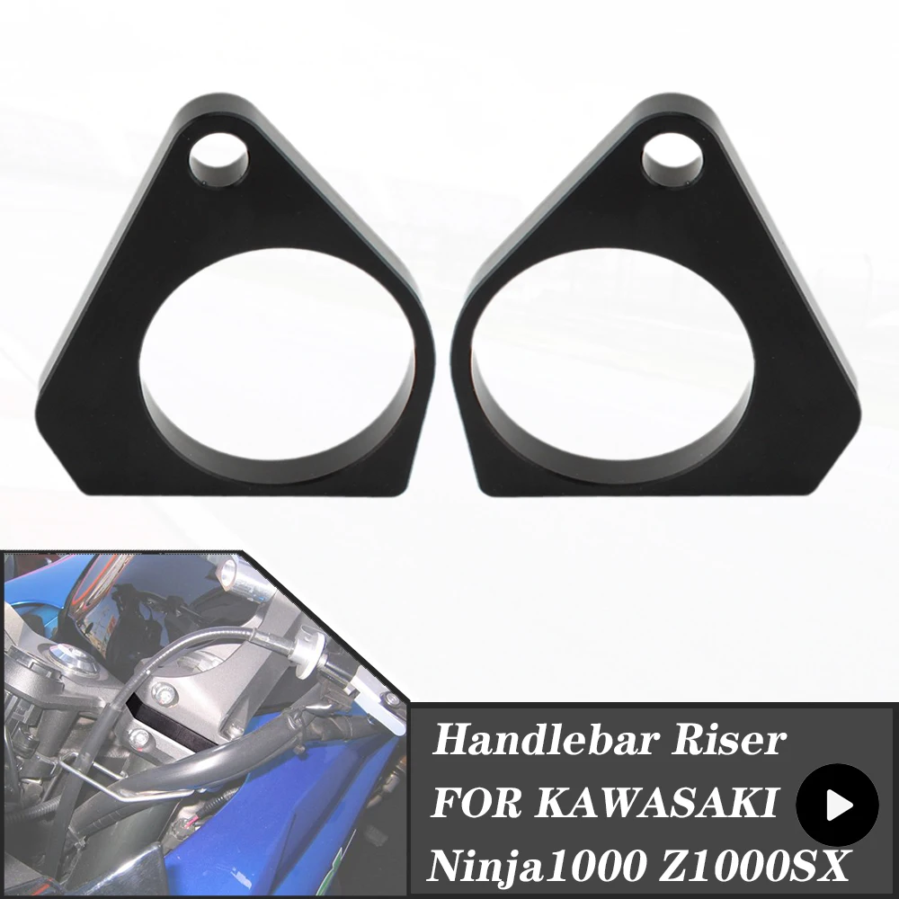 FOR KAWASAKI Ninja1000 Z1000SX 2011-2020 12 13 14 15 16 17 18 19 Motorcycle Handle Riser Rising 10MM Ninja 1000 Z1000 SX