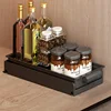 Kitchen Pull-out Dish Rack Drawer Drying Rack Sliding Bowls Dishes Drainer Storage Rack Sink Cabinet Organizer Tableware Holder 3