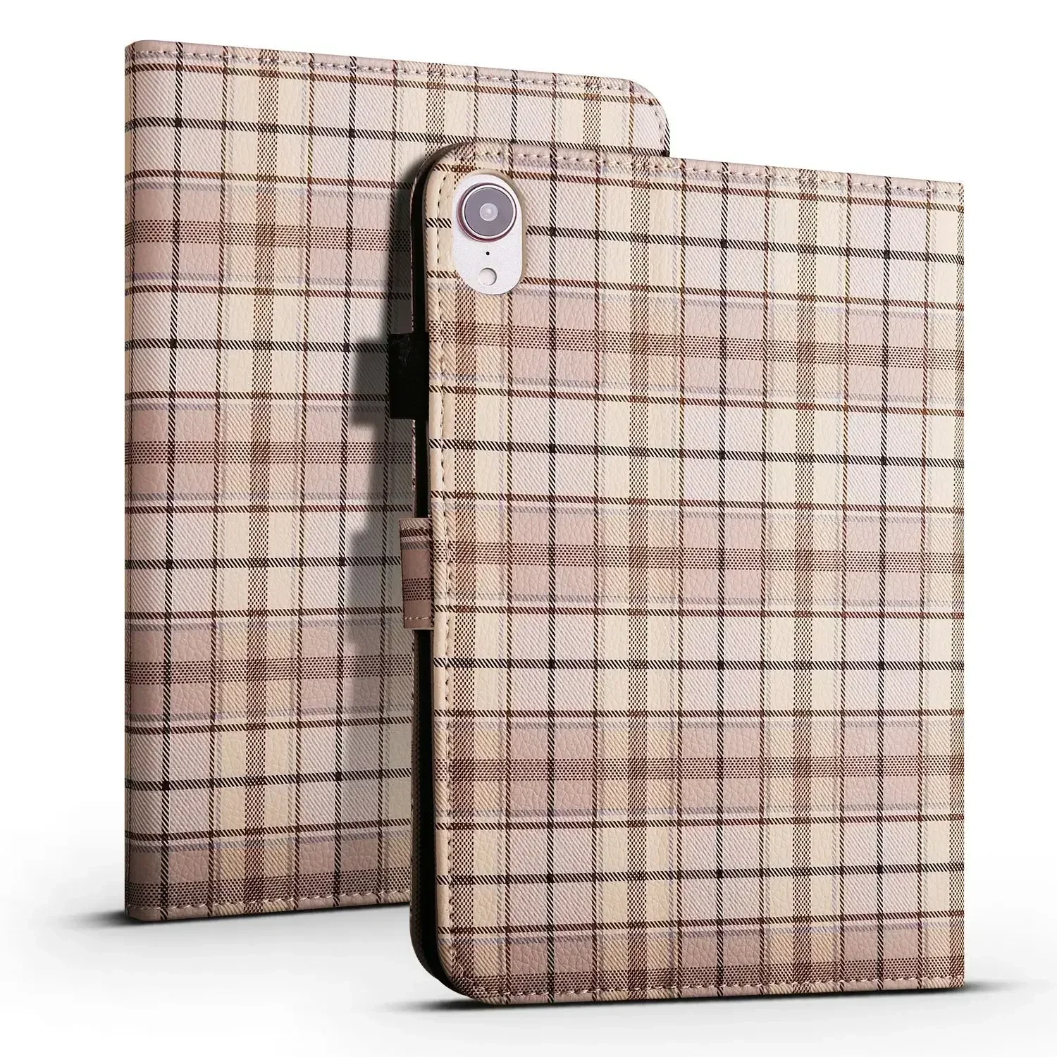 thumbnail image 1 of Funda de tableta para Samsung Galaxy Tab A8 10.5 X200 X205 A7 T500 S6 Lite P610 Funda de cuero a prueba de golpes con soporte y cierre a presión, 1 of 5