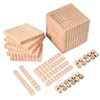 Wooden Montessori Math Toys Decimal Teaching Aids Arithmetic Game Toddler Early Learning Educational Toys For Children Preschool 1