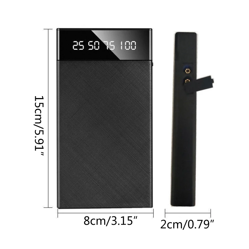 Convenient Car Jump Starter Emergency Power Bank 10000mAh 12V Auto Power Supply with Shorrt Circuit for Protection