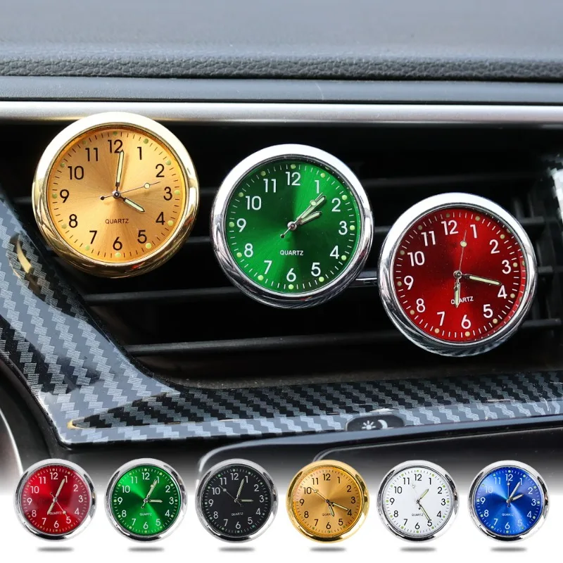 

Mini Watch Car Quartz Clock Electronic Clock Waterproof Bicycle Motorcycle Watch Auto Car Clocks Dashboard Clock Accessories
