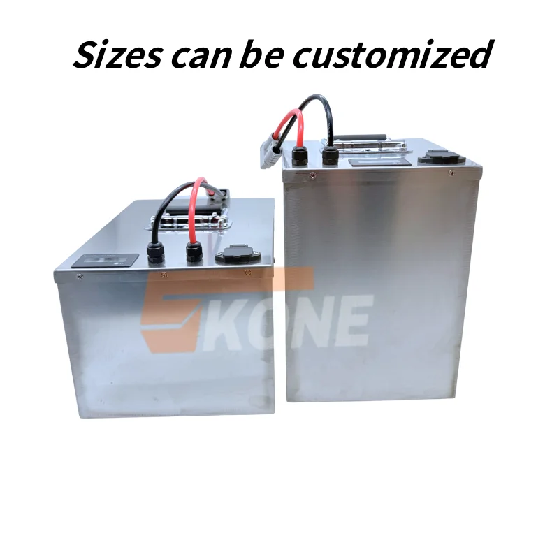 60V Rechargeable Power System with Charger for Backup Energy Storage