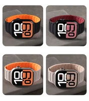 Bracelet magnétique pour Bracelet de montre Apple ultra 2 3 49mm 44mm 40mm 41mm 46mm 42mm 45mm 38 Bracelet en Silicone série IWatch 11 9 8 SE 10 5