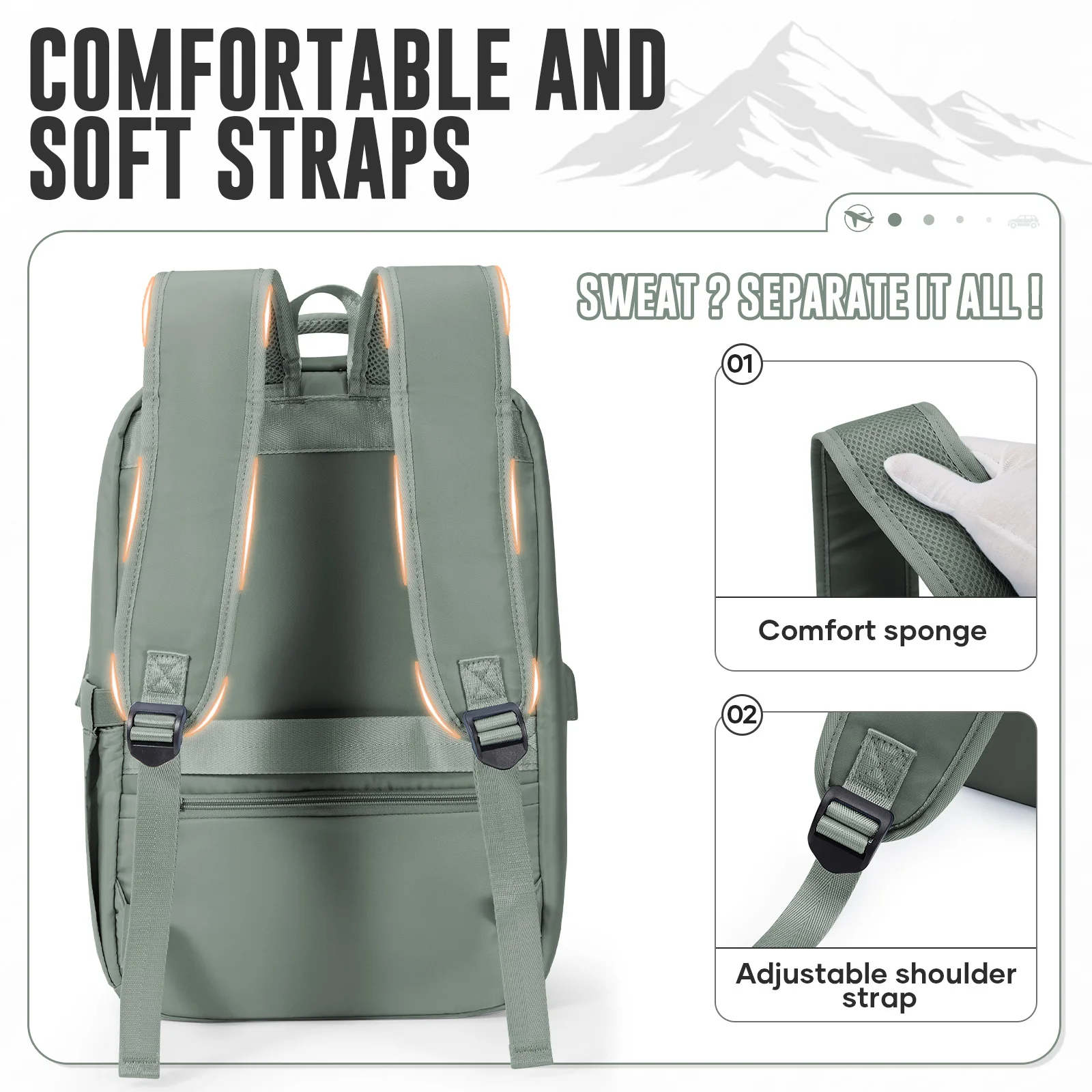 حقيبة ظهر محمولة معتمدة من Ryanair، بأبعاد 40 × 30...