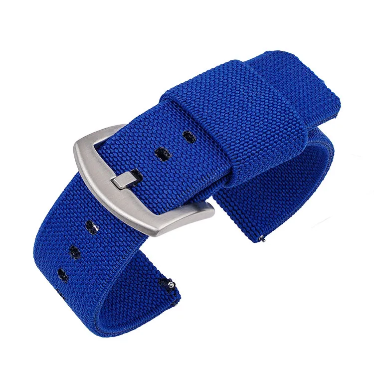 Durable Nylon Military-Style Elastic Watch Band