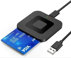 Smart Card Reader for Business and Finance - USB 2.0 Square Reader (USB)
