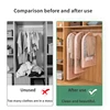 Three-dimension case for dresses wardrobe clothes cover suit cover with zipper garment bag with clear window fur coat protector 3