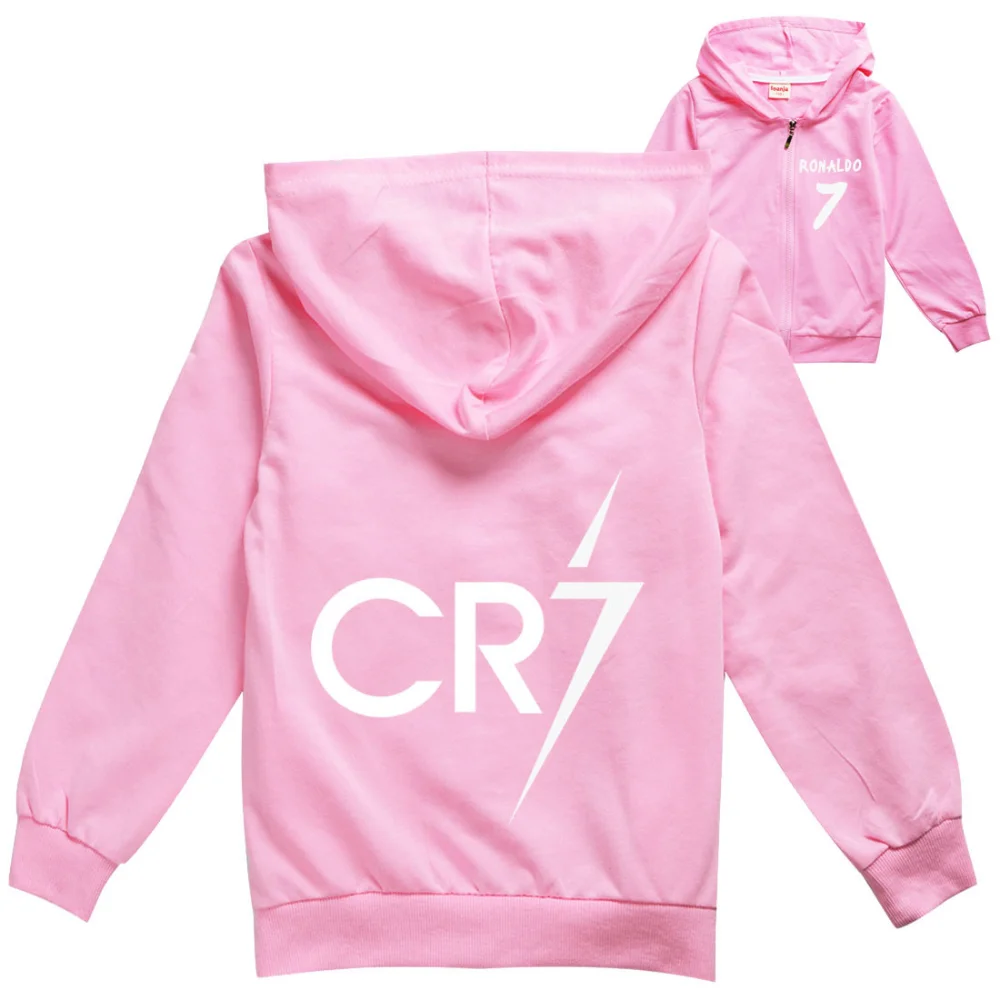 Sudadera con capucha de Cristiano Ronaldo para niños y niñas, CR7