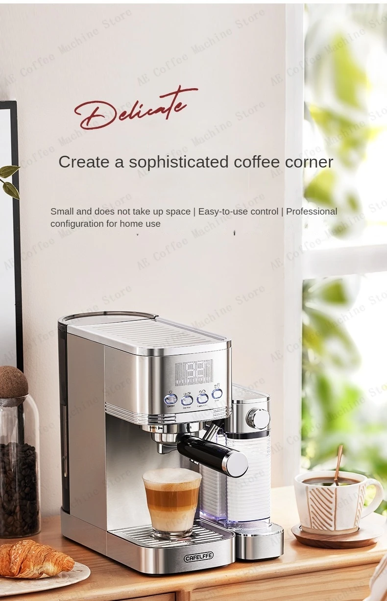 Description Picture 4 of itemAutomatic Coffee and Milk Frother All-in-one Machine 20bar Household Small Espresso Coffee Machine Multi-function Coffee Maker