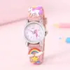 Rainbow Winged Unicorn Pegasus Children's Cartoon Watch 3