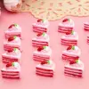 Pretend Play Toy Cake Cake Miniature Dollhouse MIniature DollHouse Cake Simulation Cake Toy Kitchen Kids Toys 3