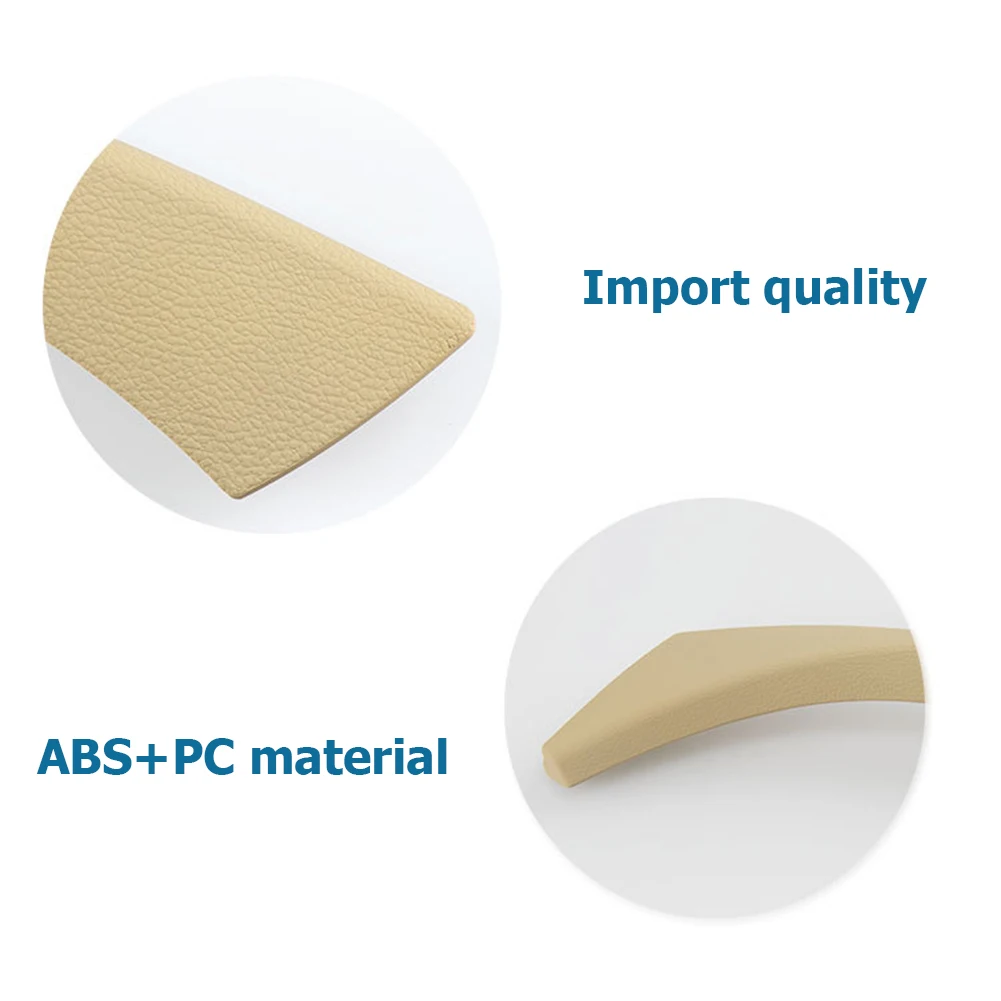 Interior Door Panel Pull Trim Cover Easy Installation Armrest Car Left Door Handle for BMW E90 E91 316318/320/325/328/330/335