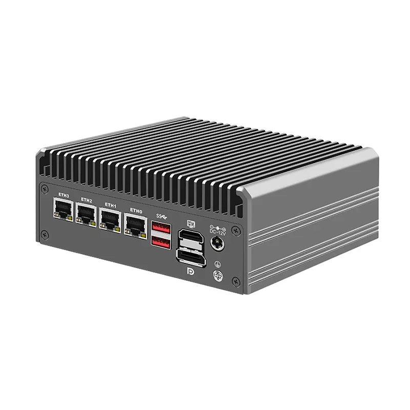 Newest Solid Firewall Router Intel i3 N305 N100 4*i226-V 2.5G Fanless ...