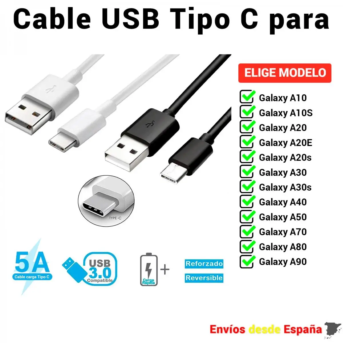 Cargador Original Cargador Inalambrico Samsung A10s Samsung Galaxy