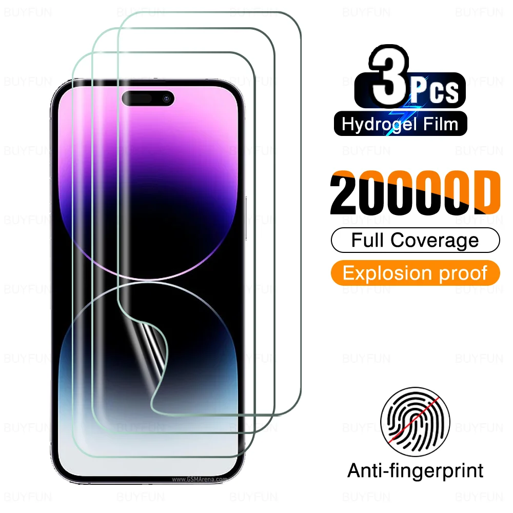 Pellicola Idrogel 3 Pezzi Per Iphone 14 Pro Max 5G Pellicola Salvaschermo Non Vetro Iphone14 Plus Aifon 14Pro 14Max 14Promax Iphone14Pro 2022