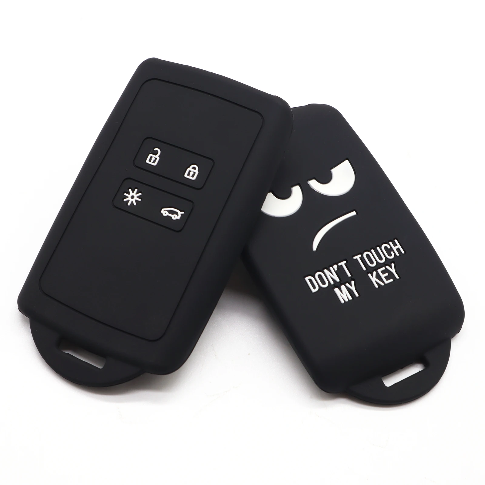 Silicone Remote Key Case Fob Cover For Renault Koleos Scenic Kadjar Talisman Captur Espace Clio Megane Koleos Triber key case cover key case