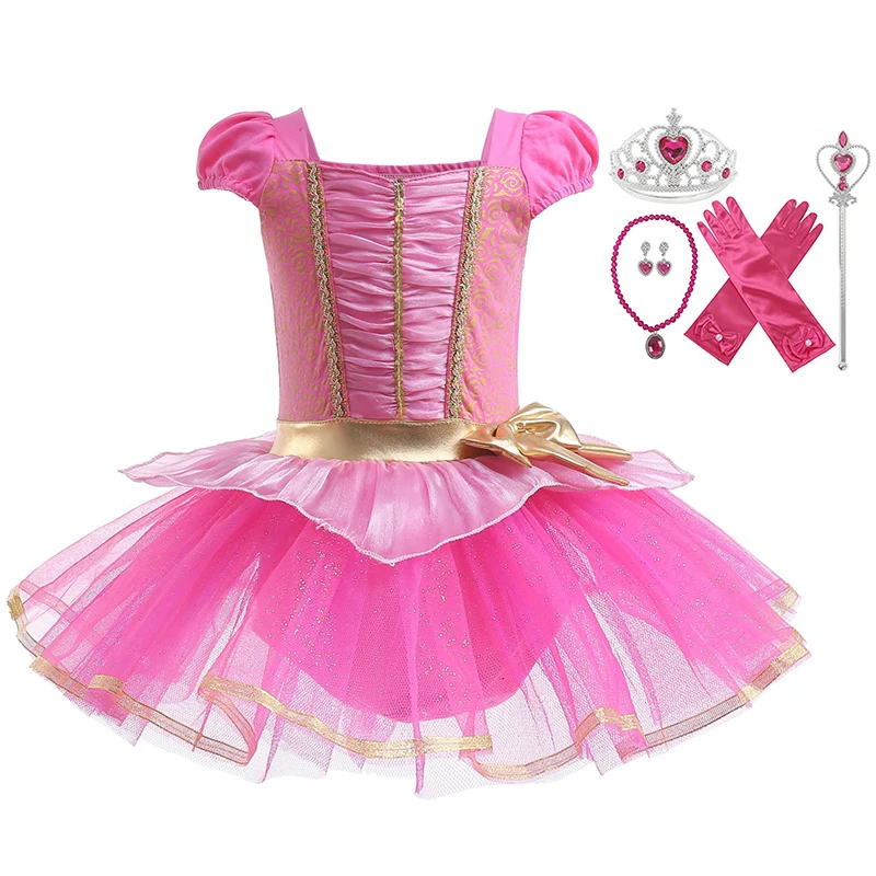 

Deguisement Fille Cosplay Costume 2023 New Halloween Evening Dress Princess Dress For Girls Mesh Party Dress Set 3-8 Years Old