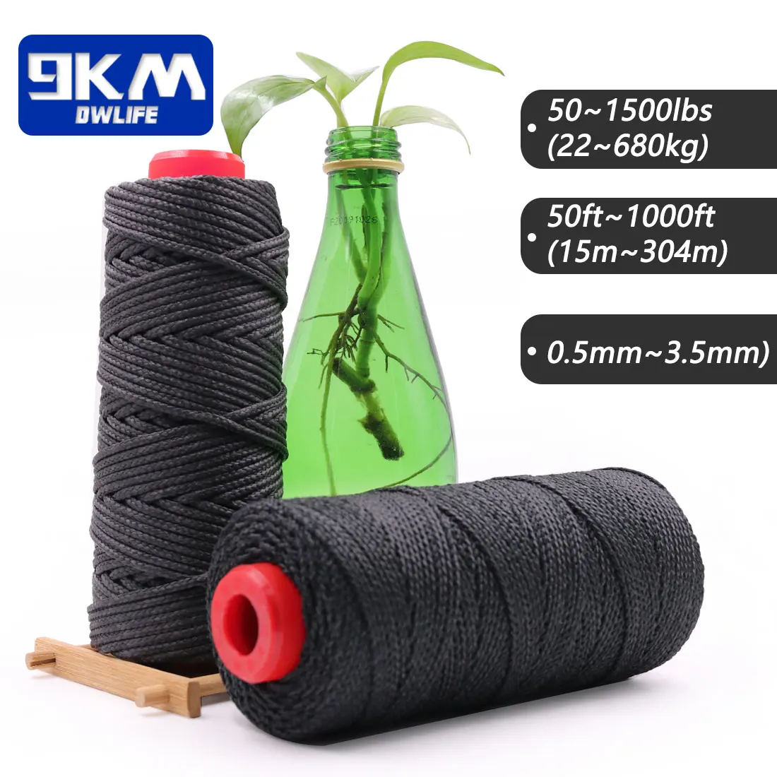 High Strength Braided Kevlar Fishing Line Easy Fishing Tackle