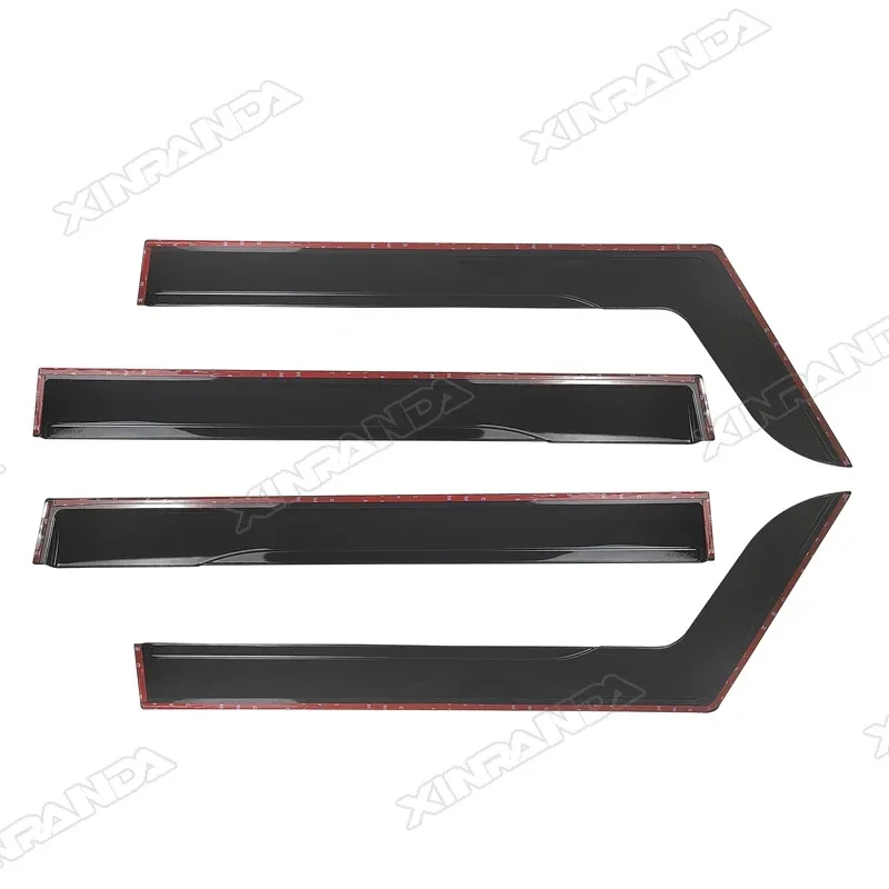 Width Jimny Window Visor Windows Rain Guard Weathershield Sun Rain Deflector with For Suzuki XL Jimny 5 Door JC74