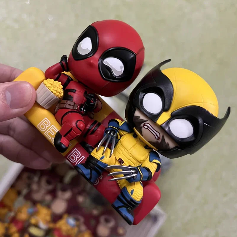 In Stock Genuine Hot Toys Deadpool & Wolverine Anime Figure