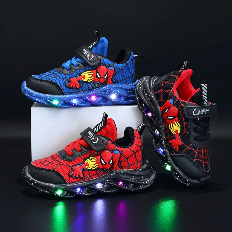 Disney LED Casual Cartoon Mesh Lighted Sneakers 1