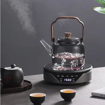110V/220V Electric Ceramic Stove Mini Tea Stove Electric Hot Plate Heater Stove Heating Furnace Portable Tea Maker Water Boiler 1