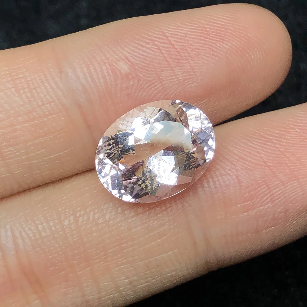 Natural Morganite ite pink beryl nude gemstone Pendant Ring Earring matching stone