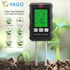Digital 6 in1 Multi-functional Soil PH Meter PH/Temperature/Sunshine/Air Humidity/Nutrient/Fertility Tester Gardening Tool 1