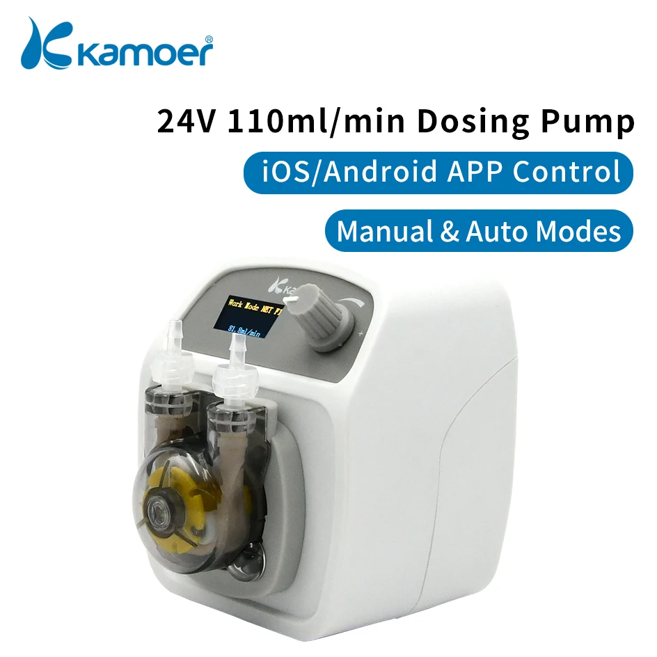 Kamoer Kxp100 Mini Lab Water Pump Peristaltic Dosing Pump With Wifi And