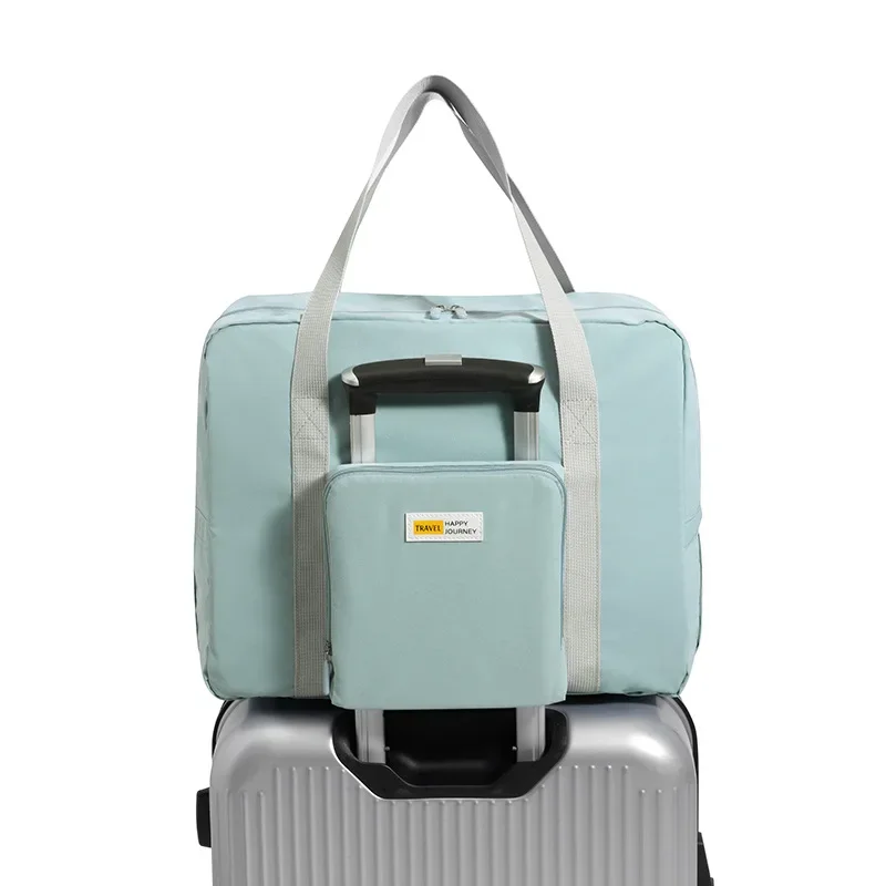 

Lightweigh путешествия Duffels большая емкость складной чемодан Органайзер Сумка выходные портативный одежда косметический мешок для хранения пункт